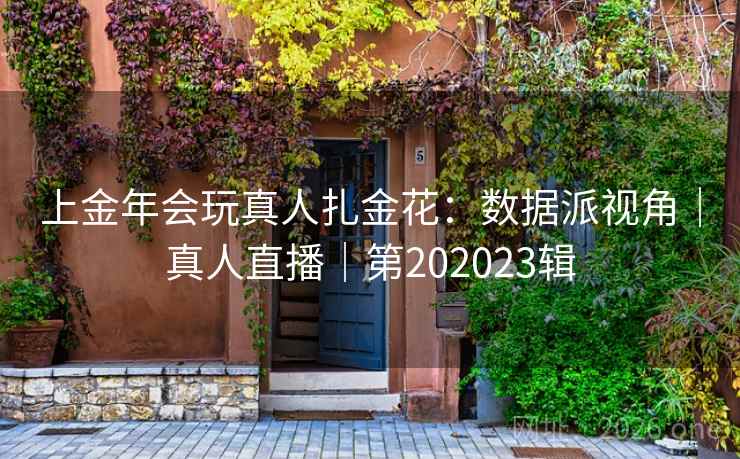 上金年会玩真人扎金花:数据派视角|真人直播|第202023辑 第2张 上金年会玩真人扎金花:数据派视角|真人直播|第202023辑 第2张