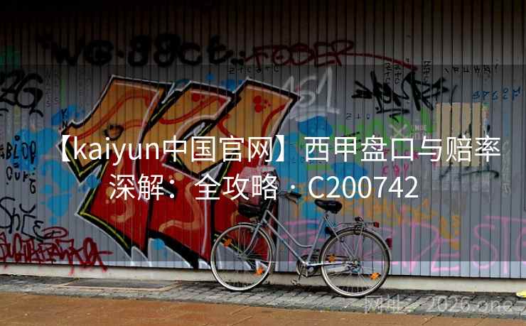 【kaiyun中国官网】西甲盘口与赔率深解：全攻略 · C200742  第1张